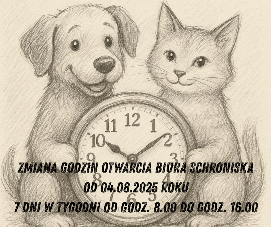 ZMIANA GODZI OTWARCIA SCHRONISKA-2