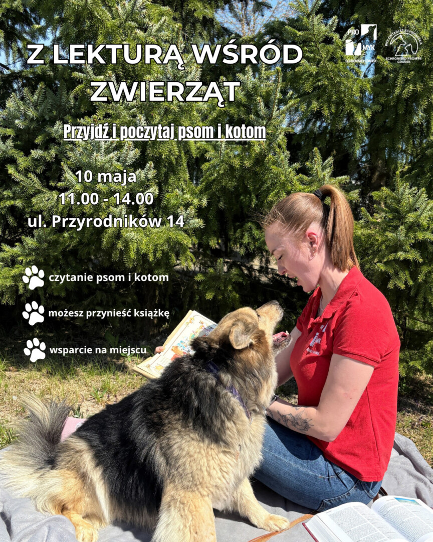 Z LEKTURĄ WŚRÓD ZWIERZĄT