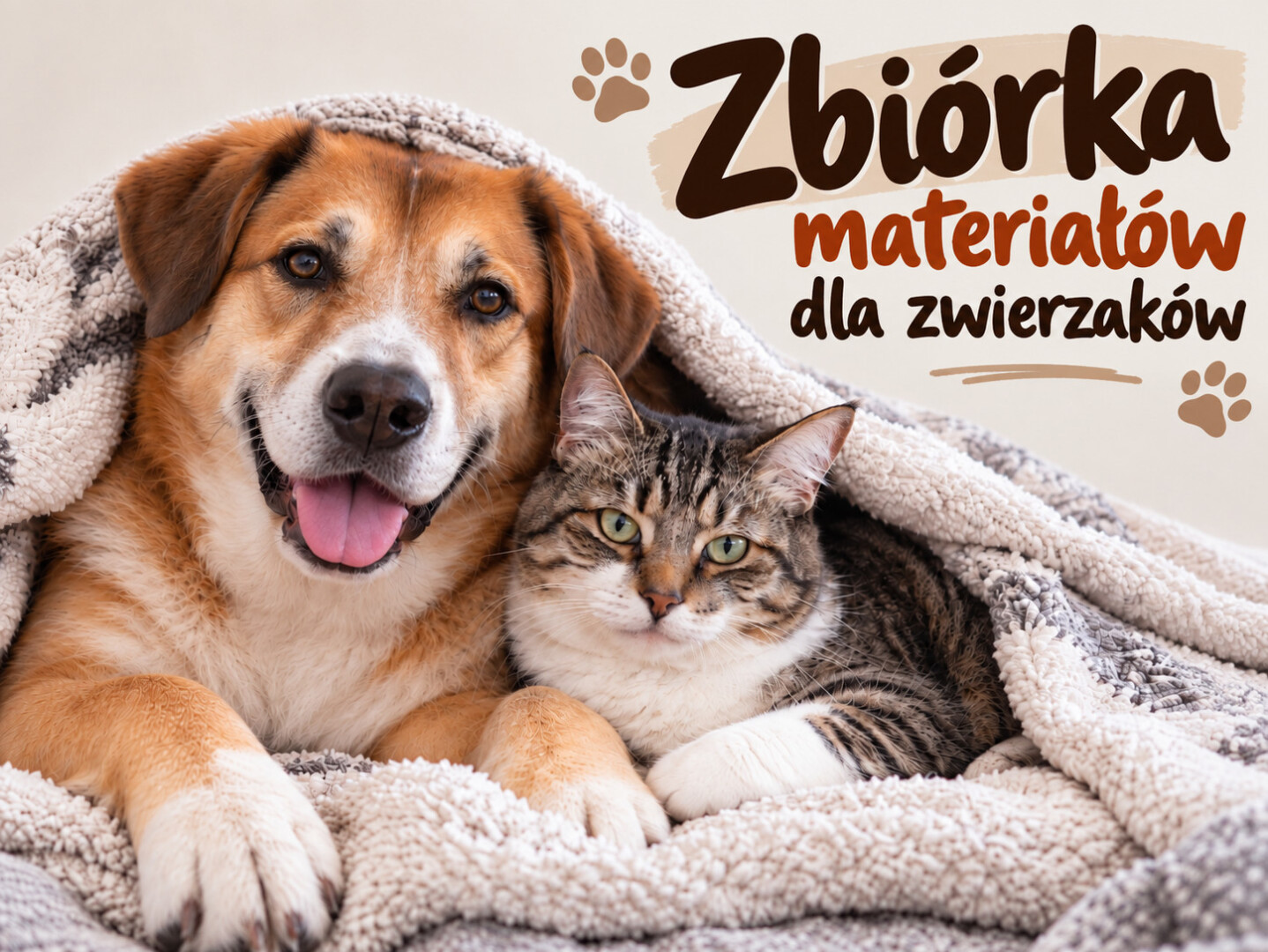 zbiórka materiałow Promyk
